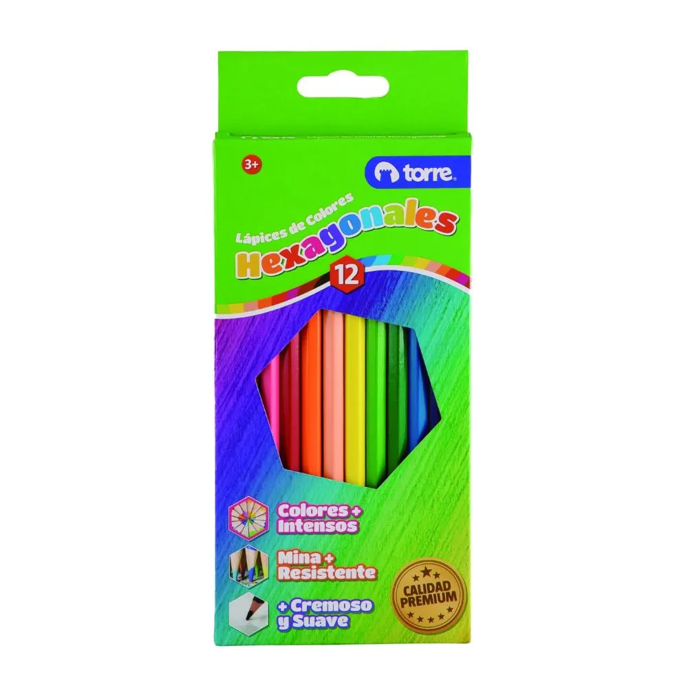 [7806505969957] LAPICES PASTEL 12 COLORES TORRE