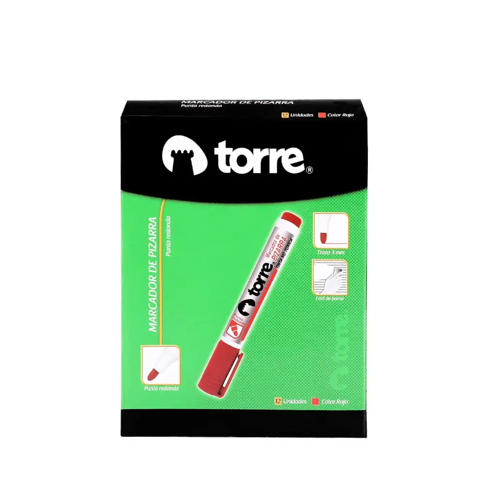 [7806505967991] PLUMON PIZARRA TORRE ROJO PUNTA REDONDA