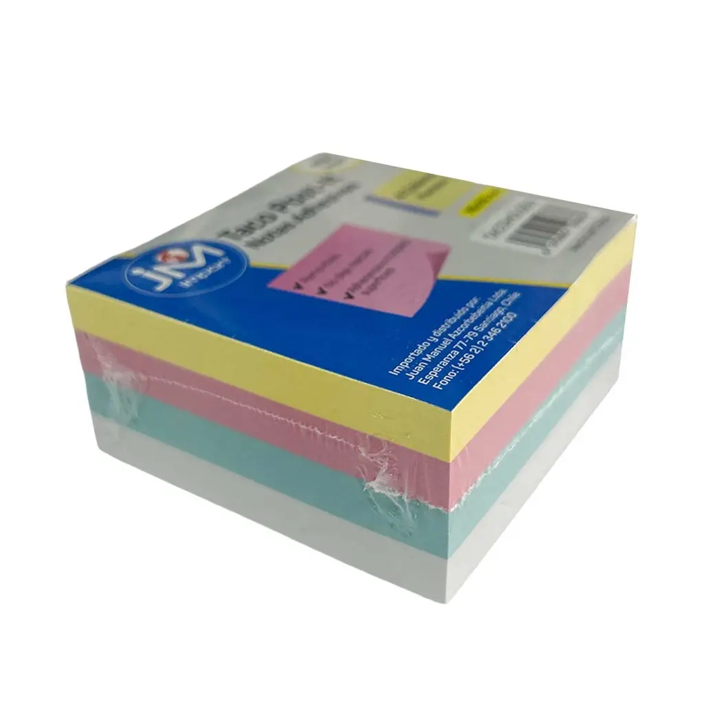 MEMO STICK FLUOR CHICO 4 COLORES 100 HOJA