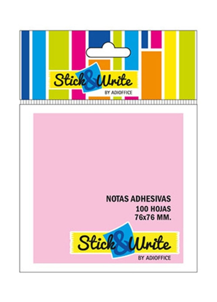 [7804656450096] MEMO STICK PASTEL ROSADO MEDIANO