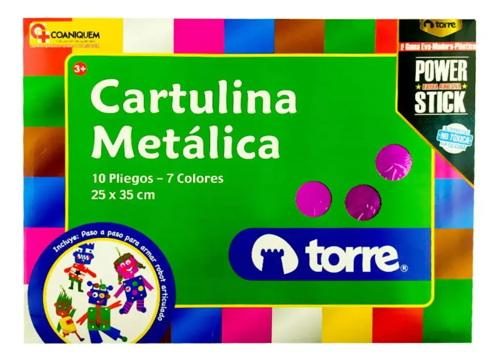 [7806505995017] BLOCK CARTULINAS METALICAS TORRE