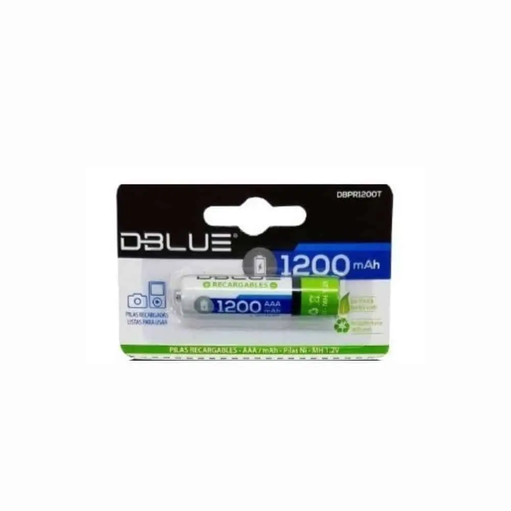 [4710007738290] PILAS MINIATURAS AAA RECARGABLE DBLUE CA