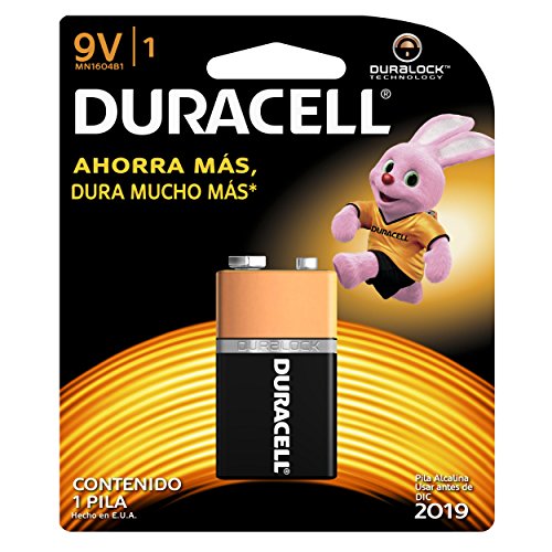 BATERIA DURACELL 9 V.