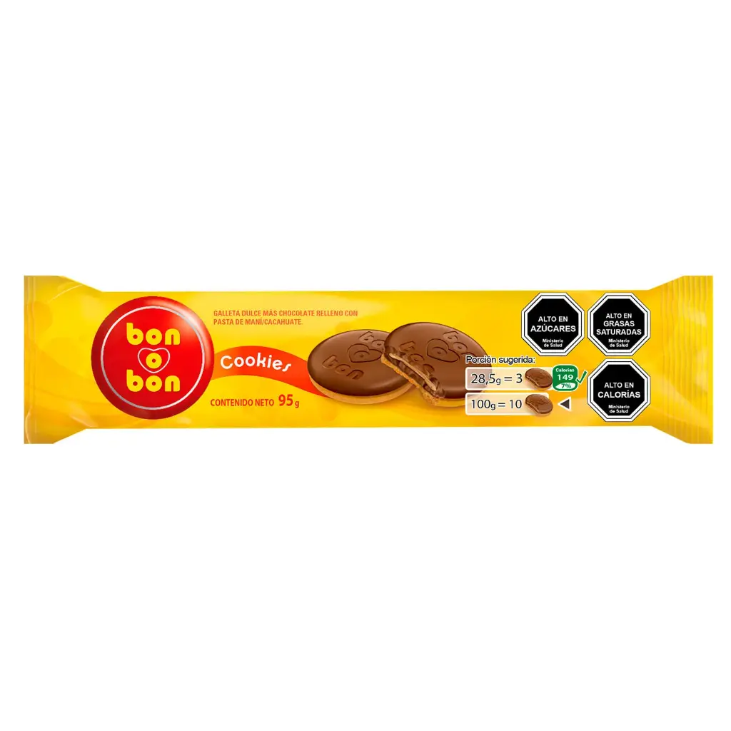 BON O BON GALLETA COOKIES 95g